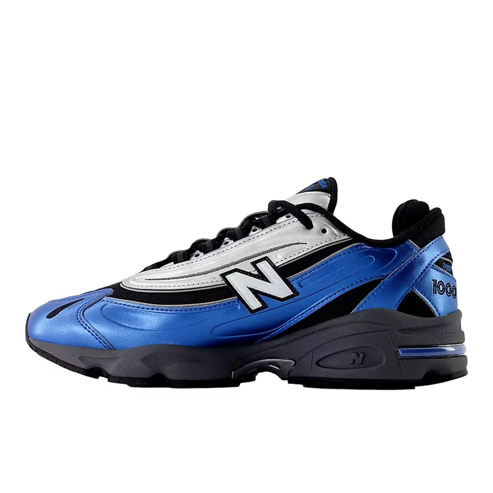 New Balance 1000 Shoes Men Size 10.5 Blue Silver Athletic M1000ENV - Picture 4 of 7